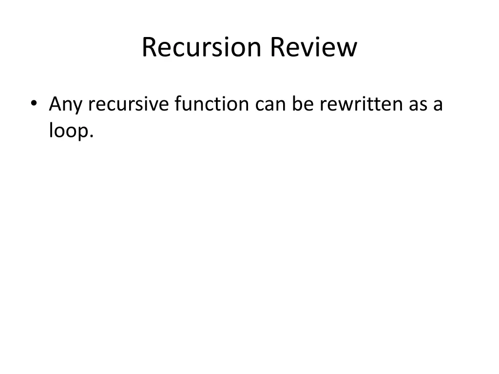 recursion review 3