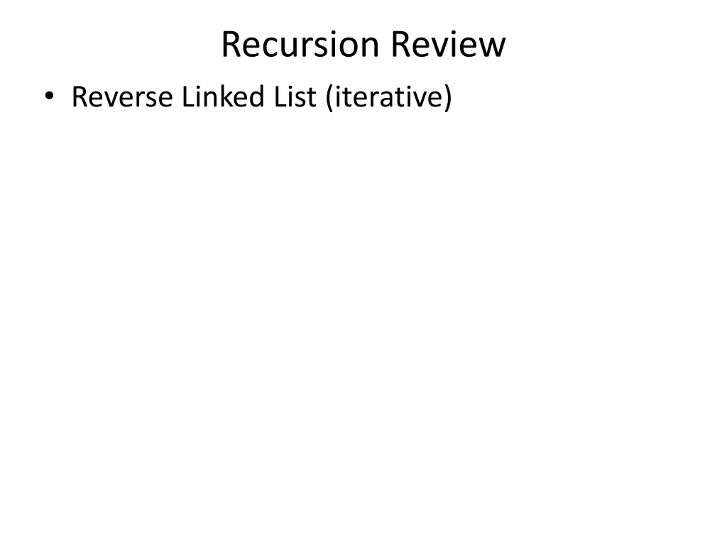 recursion review 5