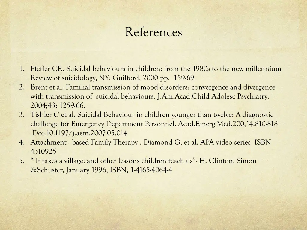 references