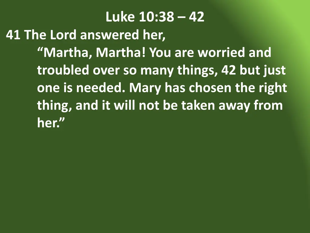 luke 10 38 42 1