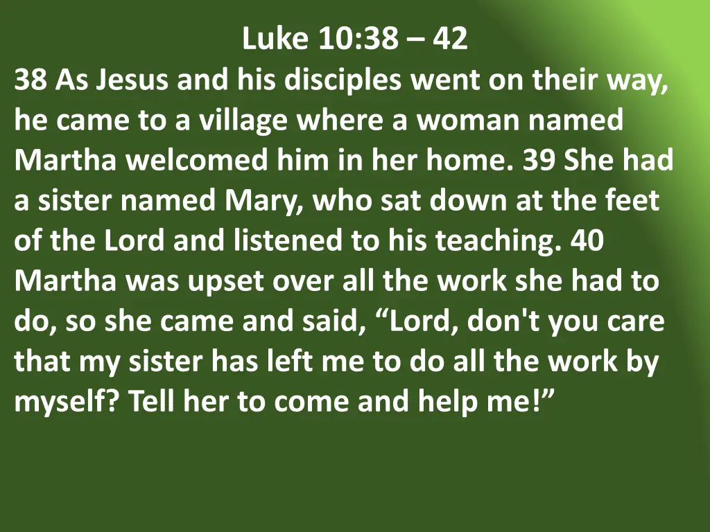 luke 10 38 42