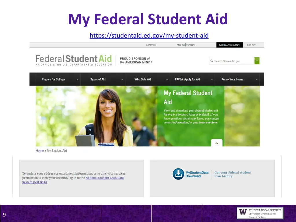 my federal student aid