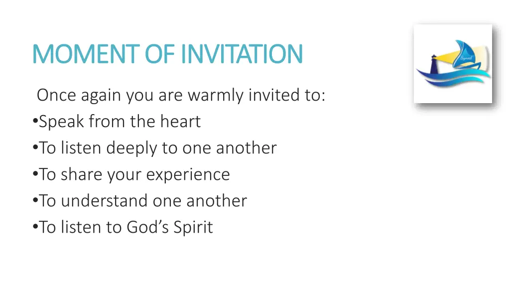 moment of invitation moment of invitation