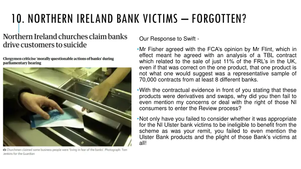 10 northern ireland bank victims forgotten