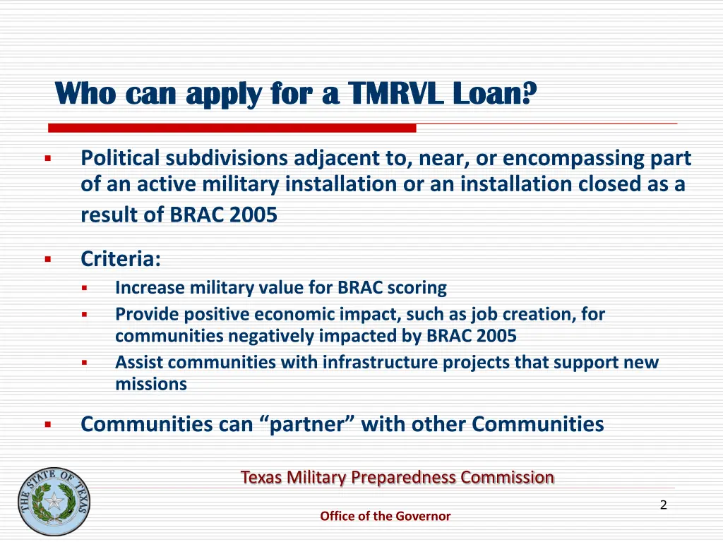 who can apply for a tmrvl loan who can apply