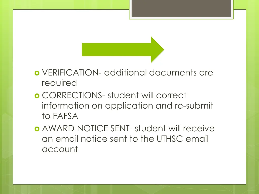 verification additional documents are required