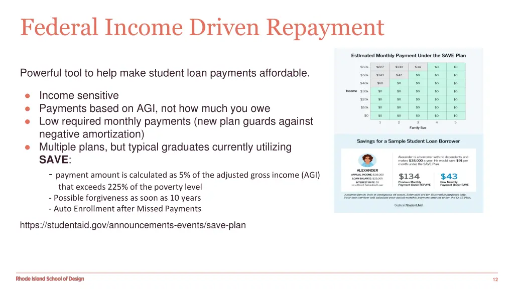 federal income driven repayment