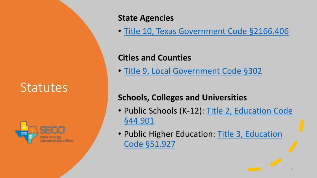 state agencies title 10 texas government code