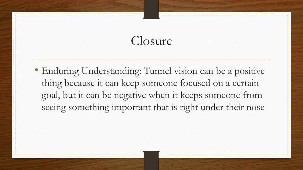 closure 1