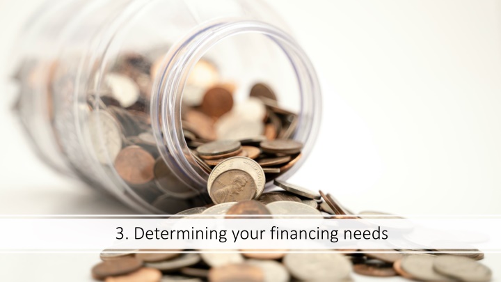 3 determining your financing needs