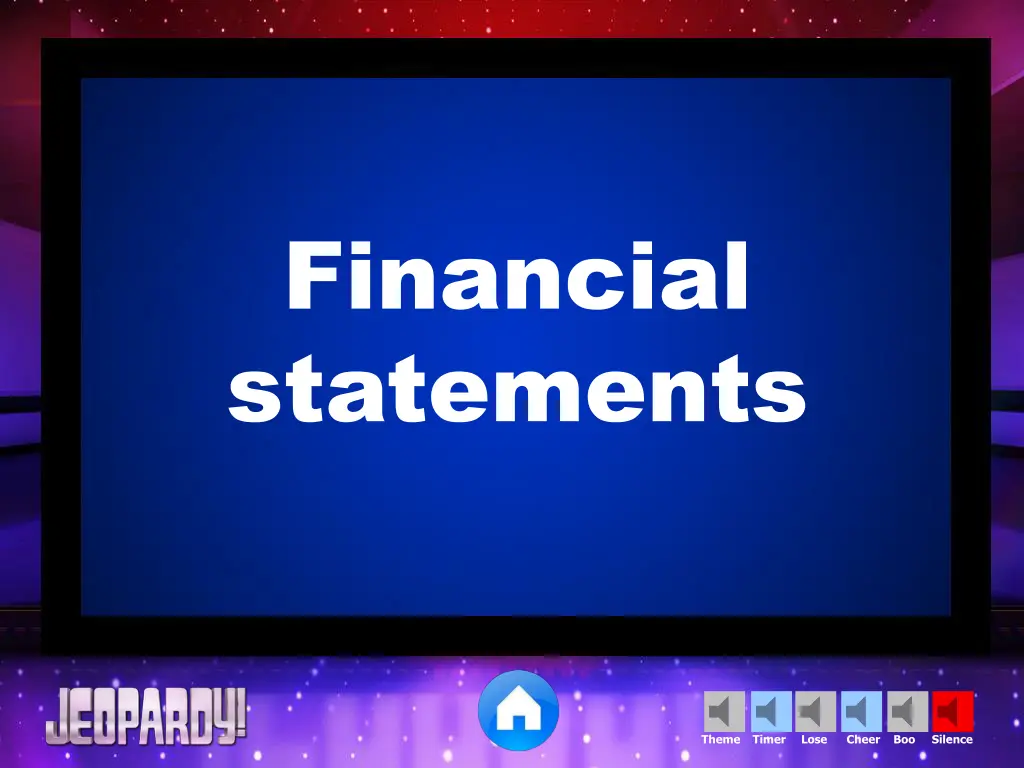 financial statements