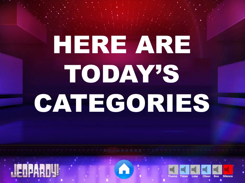 here are today s categories