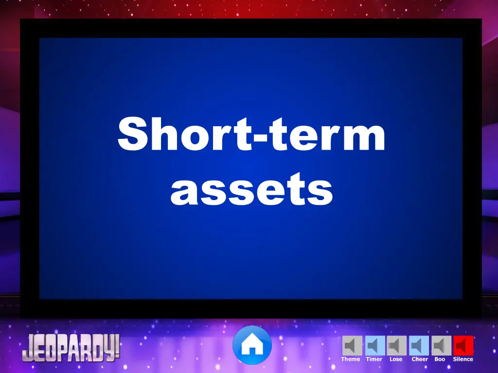 short term assets