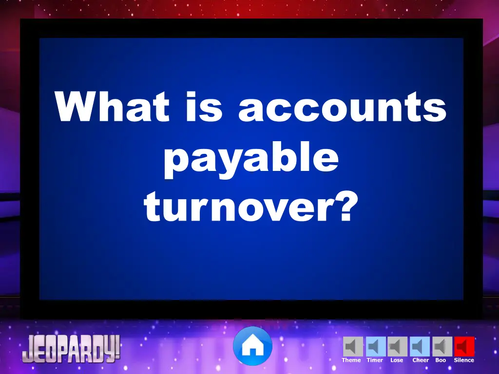 what is accounts payable turnover