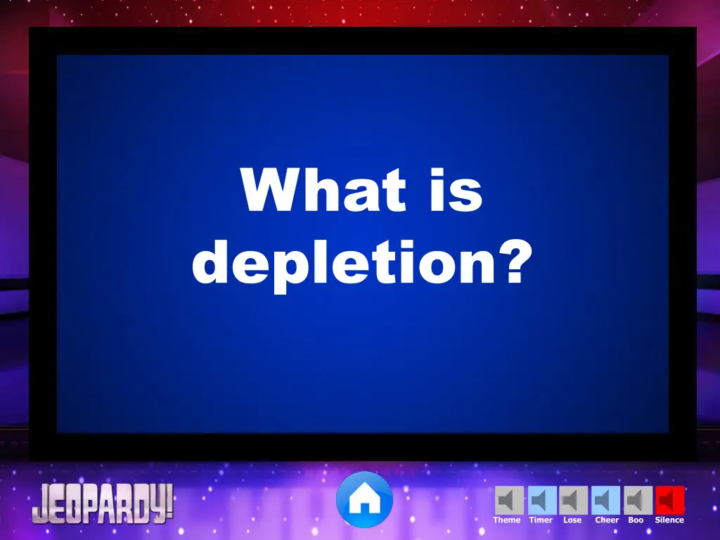 what is depletion