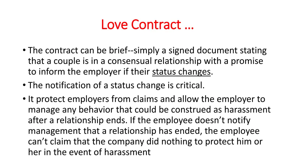 love contract love contract