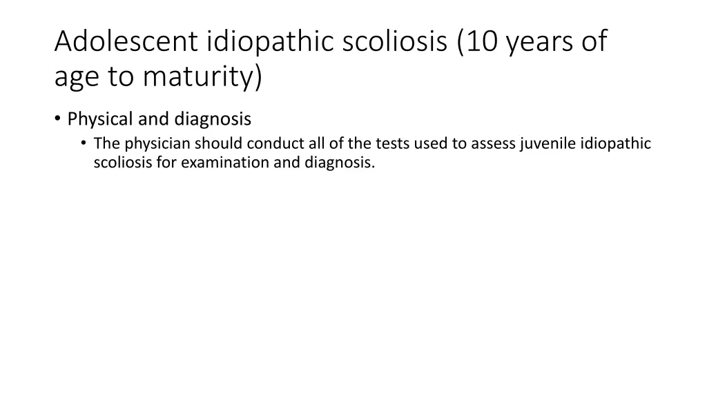 adolescent idiopathic scoliosis 10 years 2