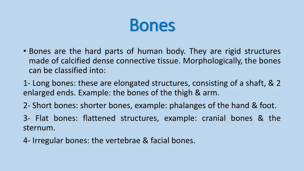 bones bones