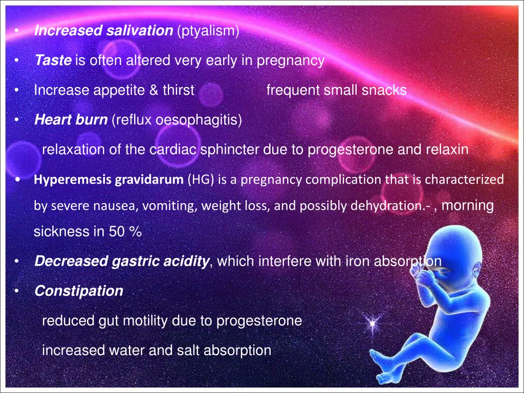 increased salivation ptyalism