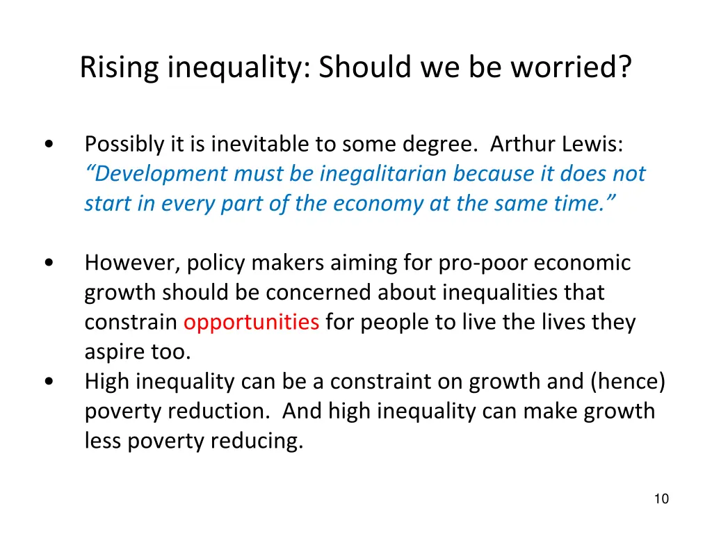 rising inequality should we be worried