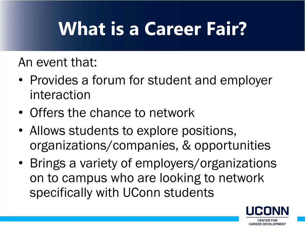 what is a career fair