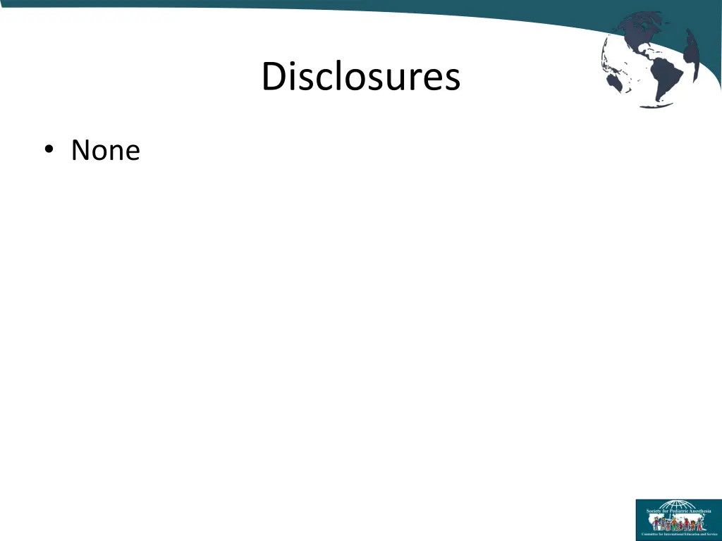 disclosures