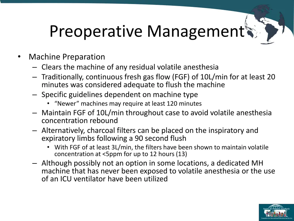 preoperative management 1