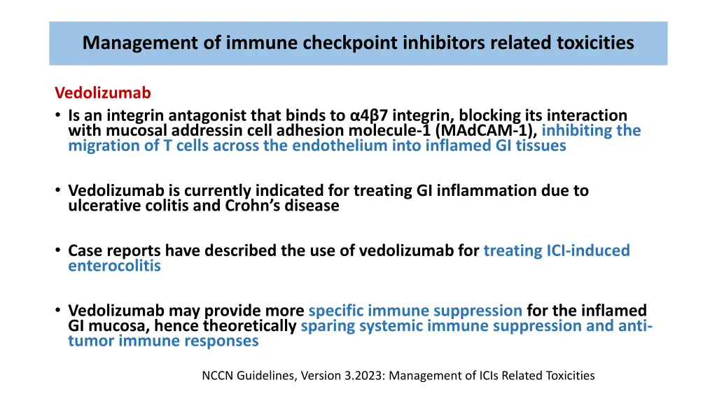 management of immune checkpoint inhibitors 4