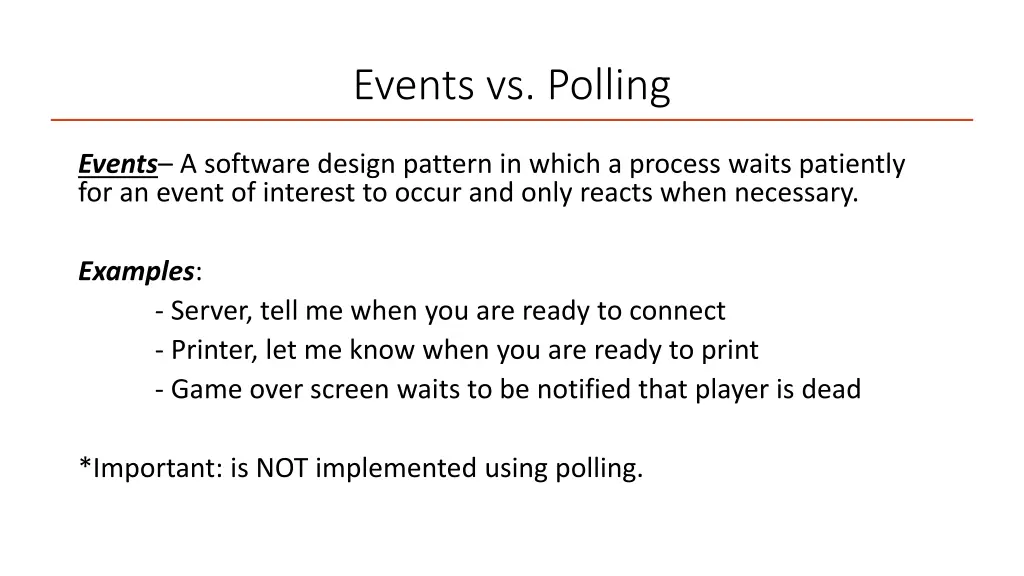 events vs polling 2