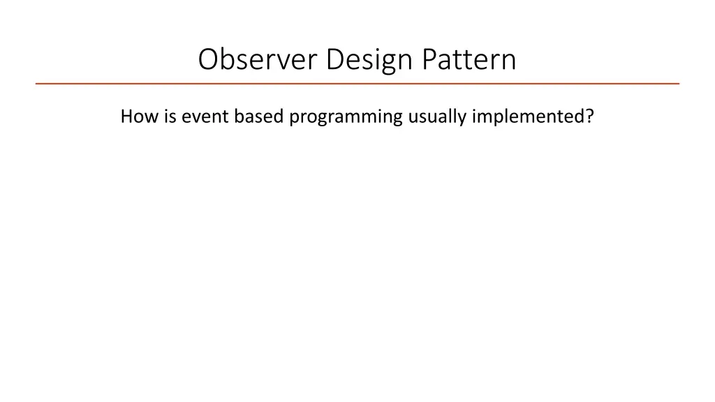 observer design pattern 2