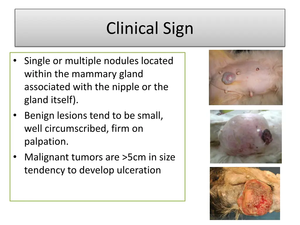 clinical sign