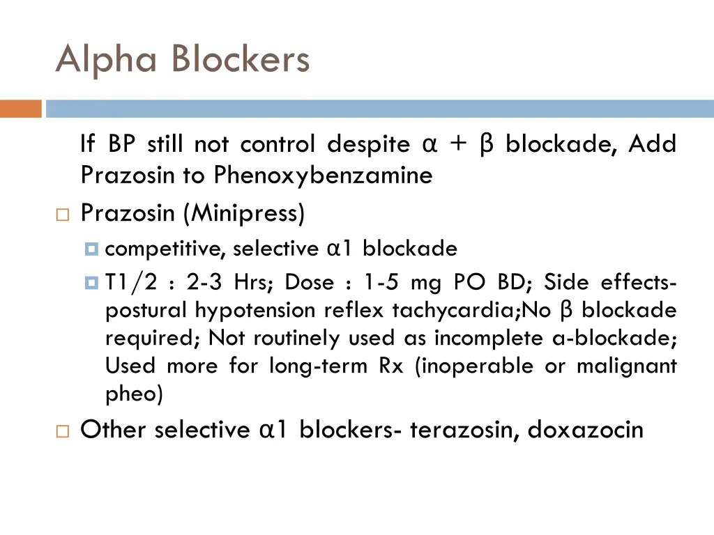 alpha blockers