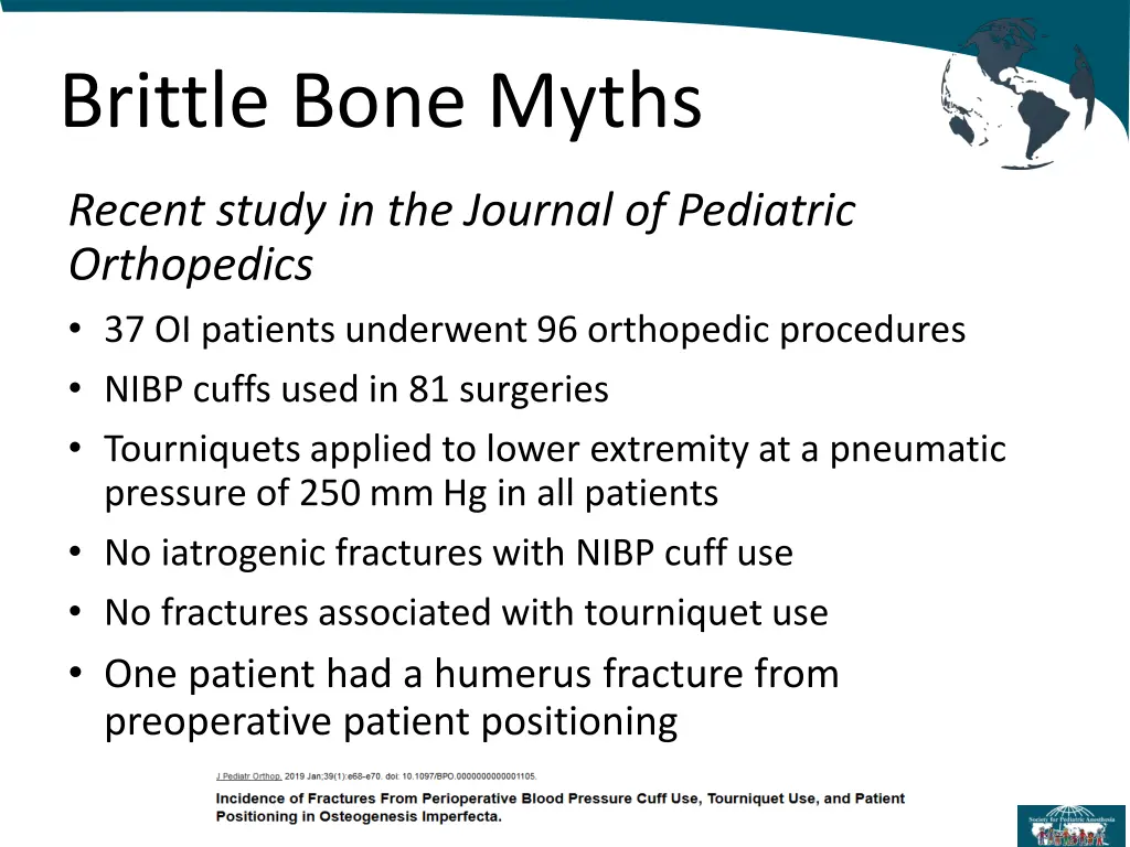 brittle bone myths