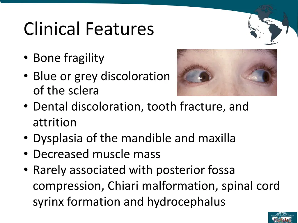 clinical features