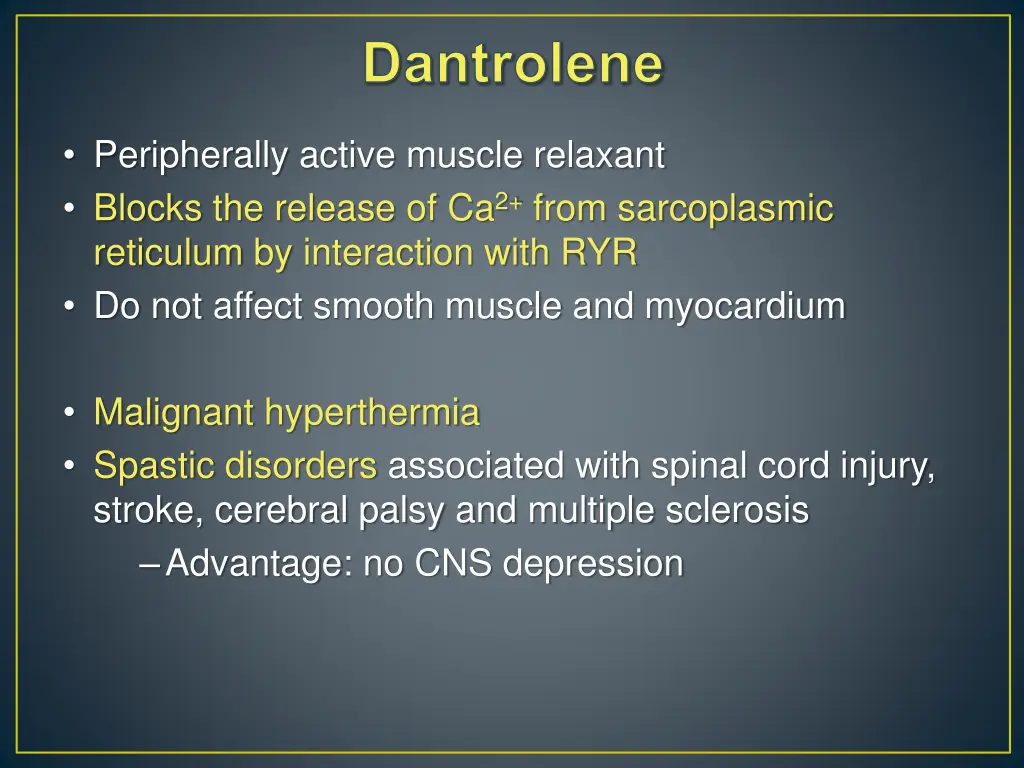 dantrolene