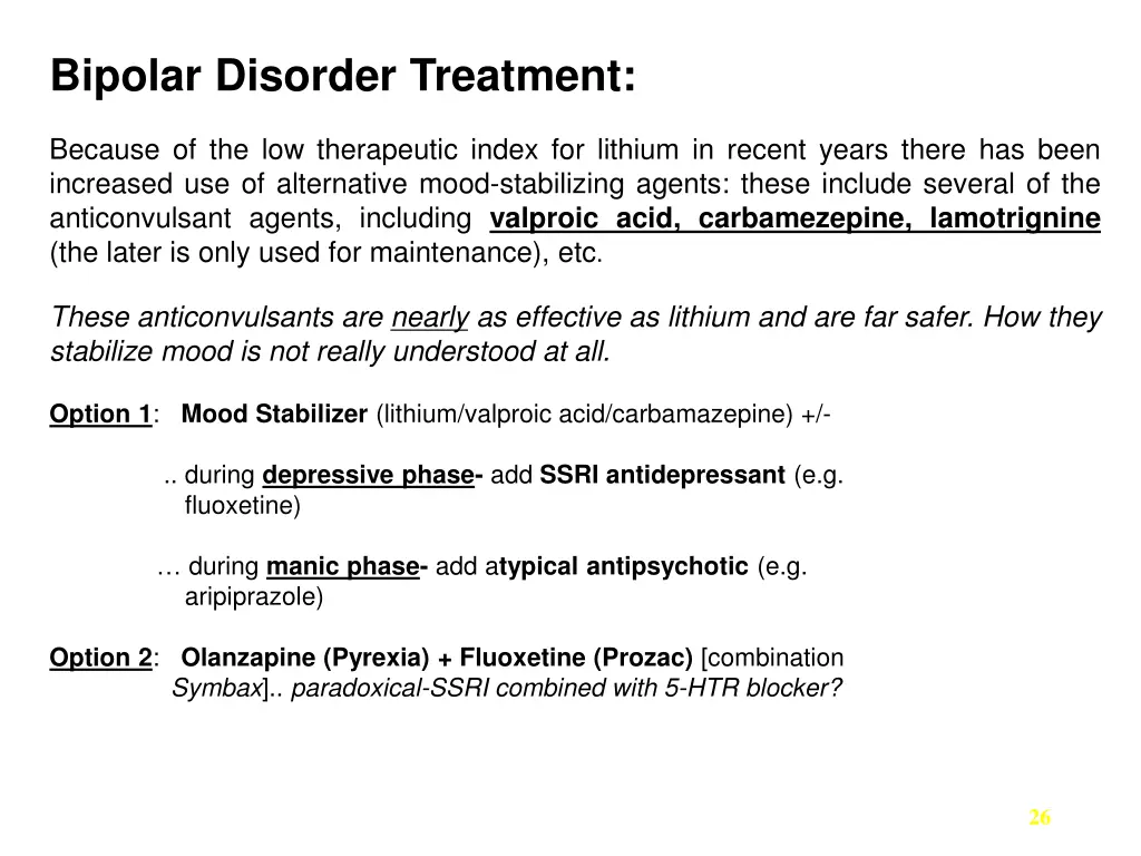 bipolar disorder treatment