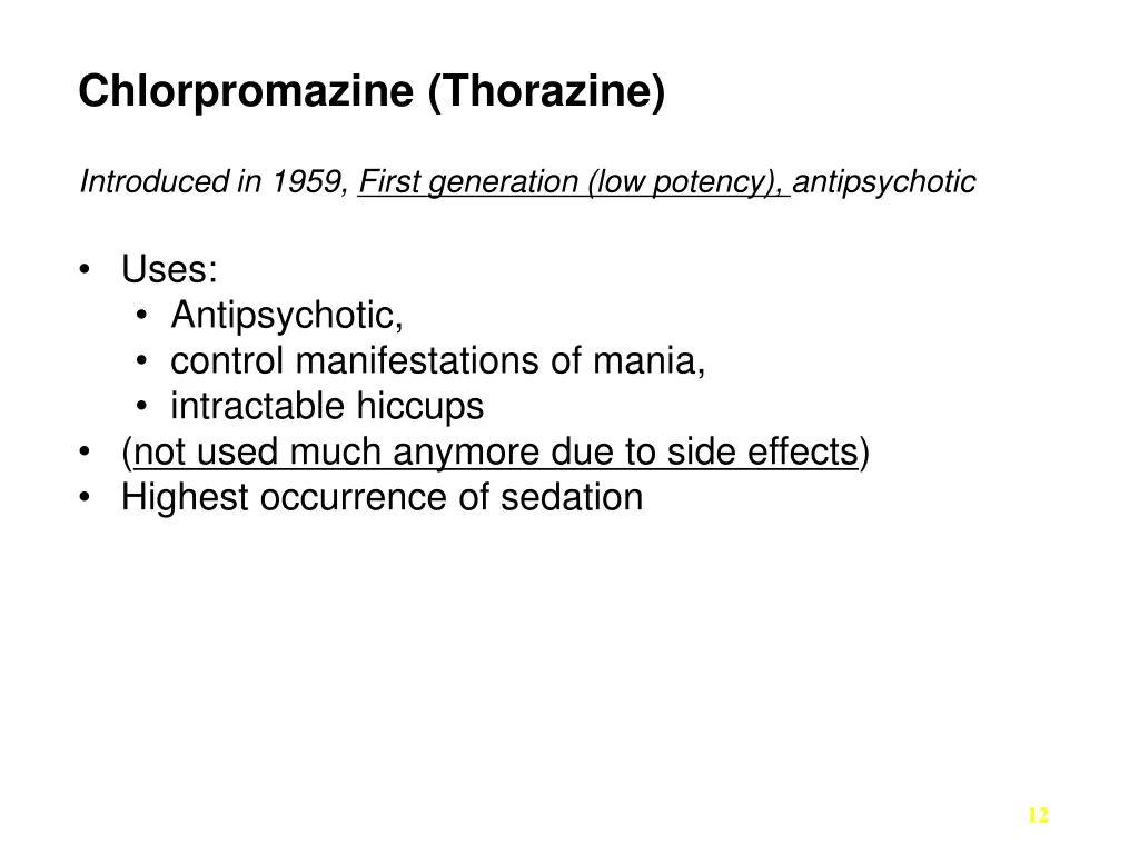 chlorpromazine thorazine