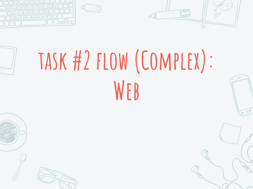 task 2 flow complex web