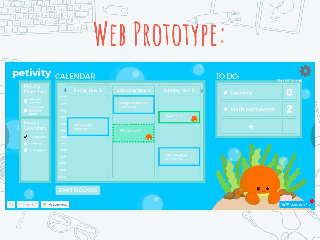 web prototype