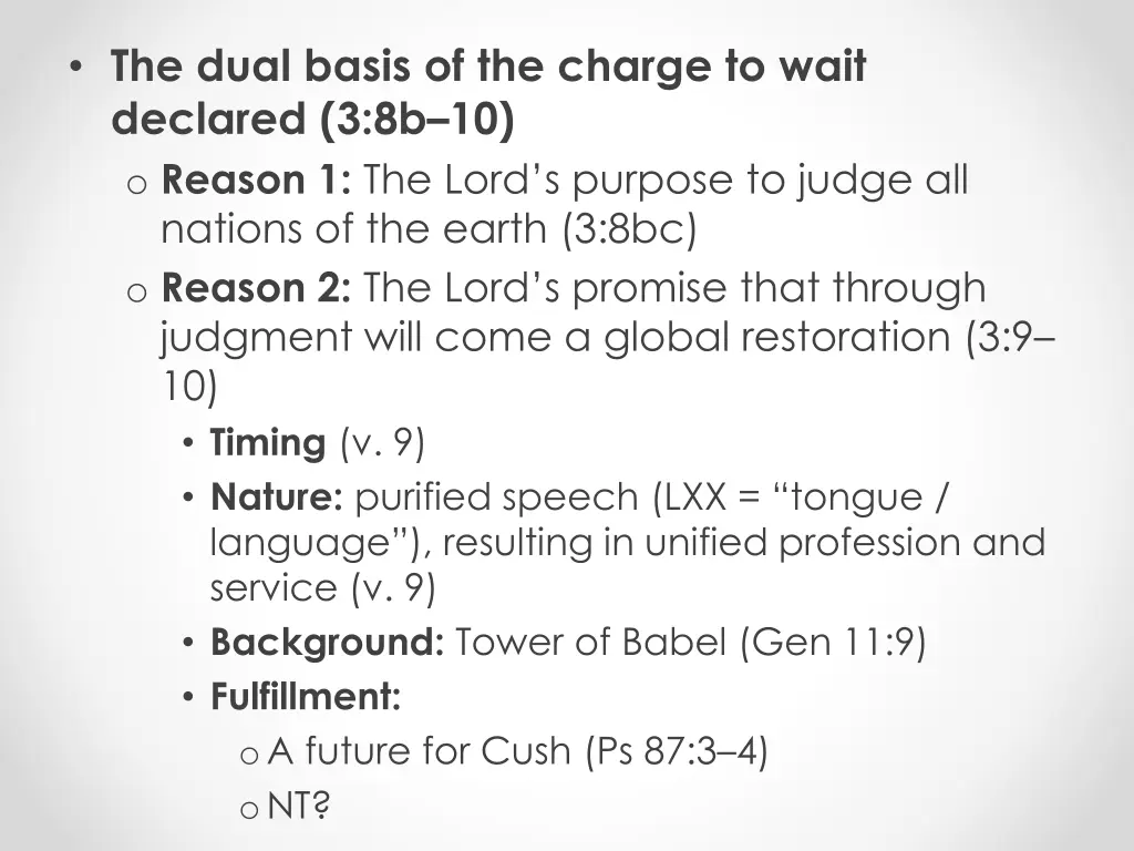 the dual basis of the charge to wait declared