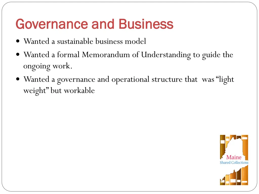 governance and business governance and business