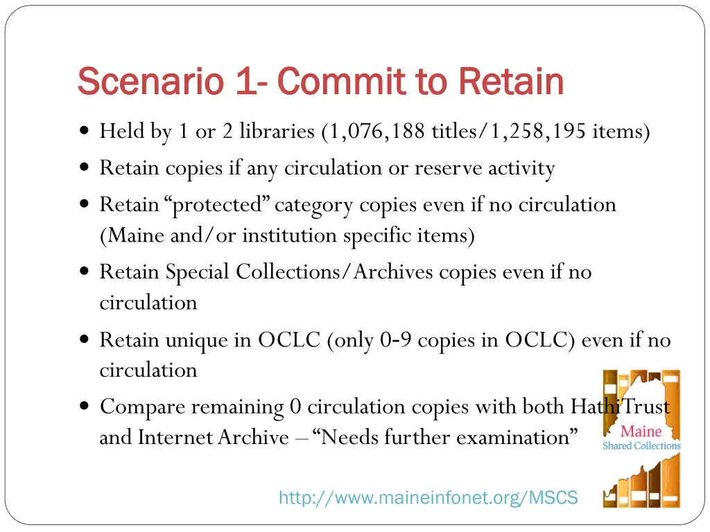 scenario 1 scenario 1 commit to retain commit