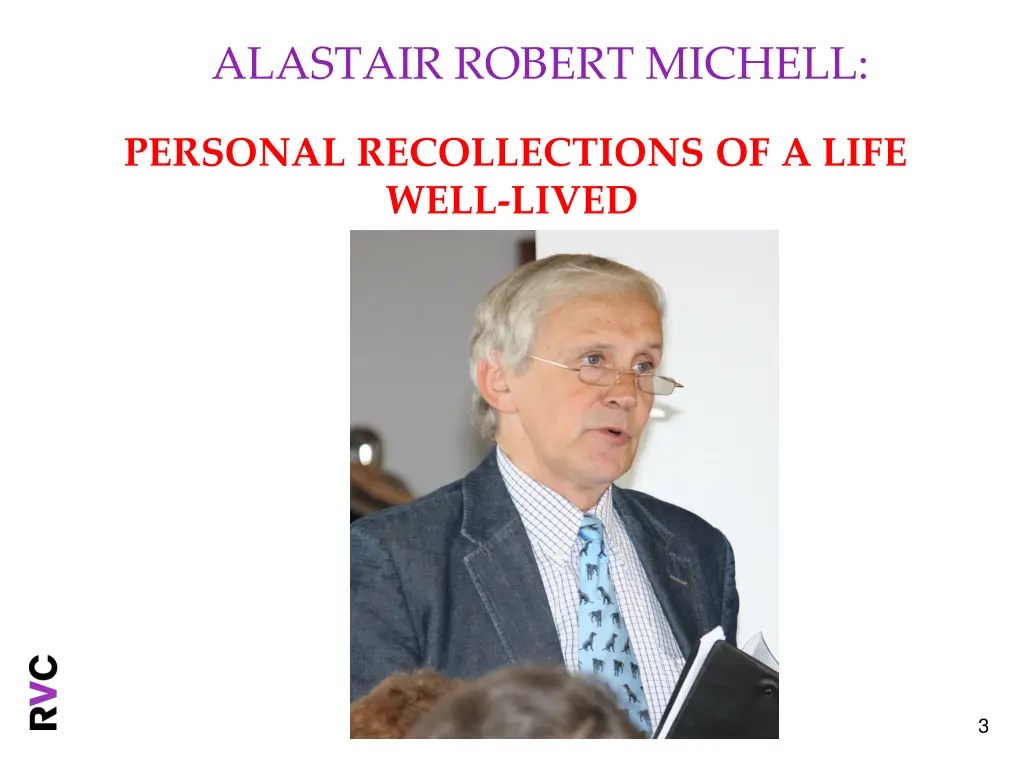 alastair robert michell