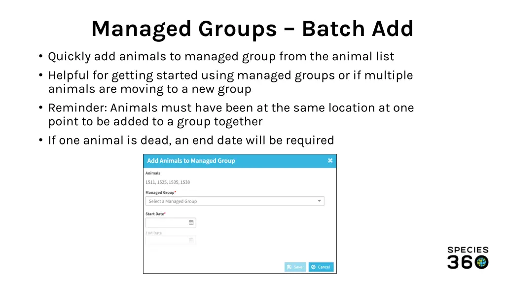 managed groups batch add