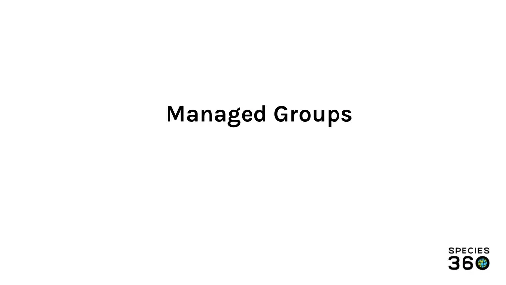 managed groups