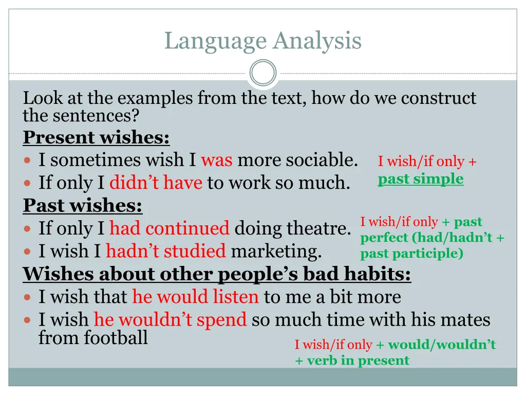 language analysis 3