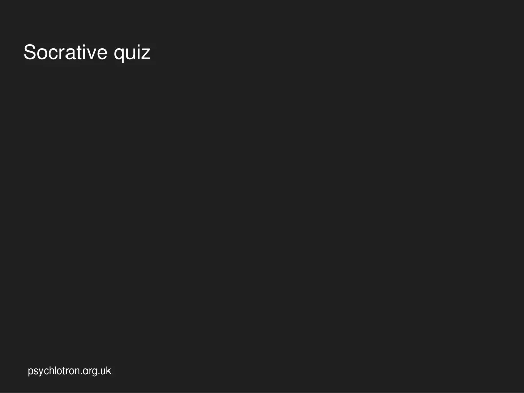 socrative quiz