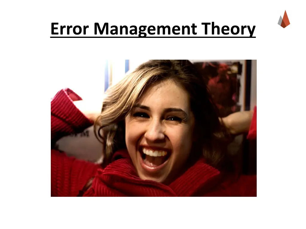 error management theory 1