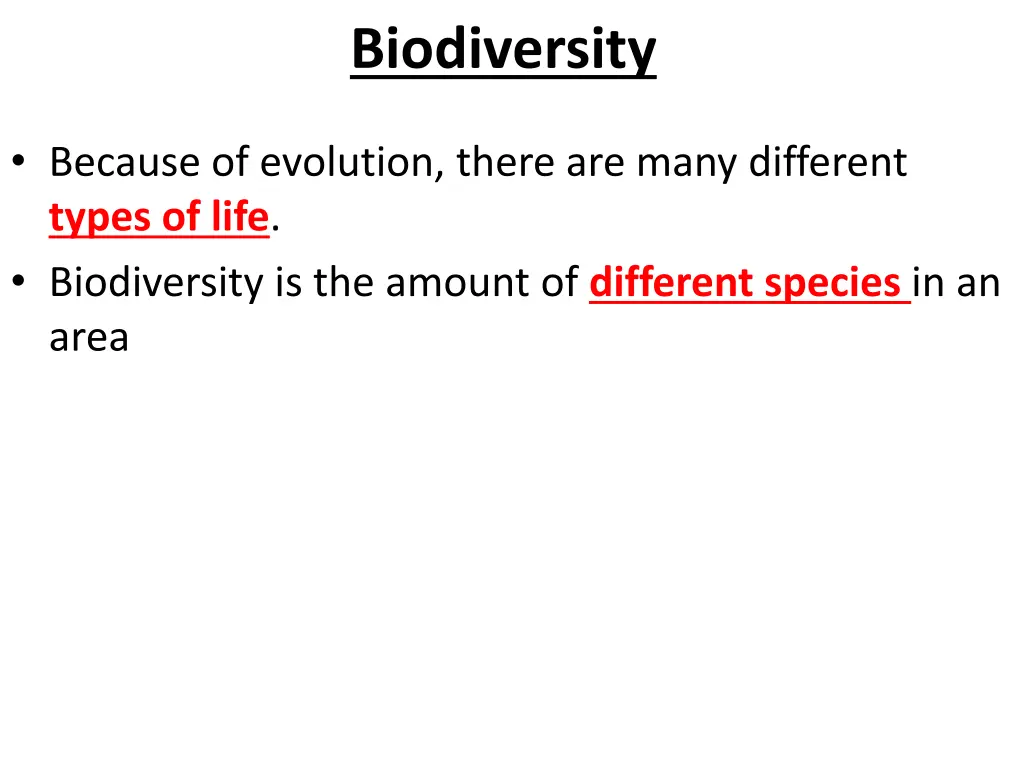 biodiversity 1