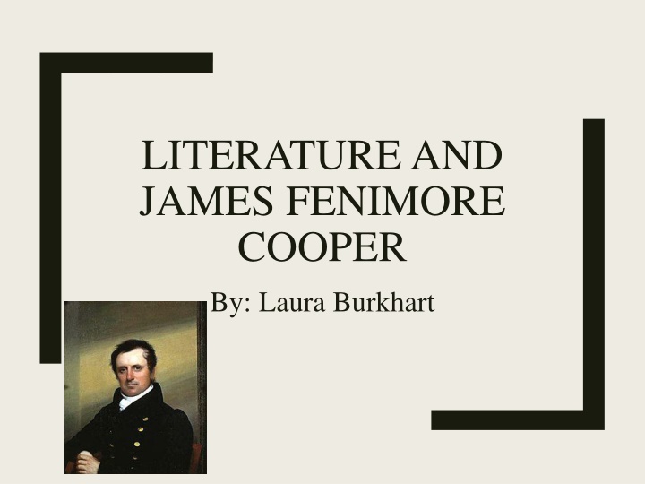 literature and james fenimore cooper